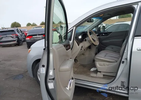 2013 Nissan Quest Sl from USA, damaged, VIN JN8AE2KPXD9063382
